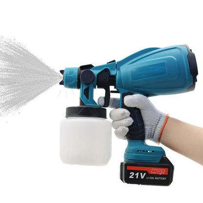 Lithium-ion paint spray gun